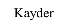 KAYDER trademark