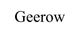 GEEROW trademark