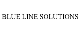 BLUE LINE SOLUTIONS trademark