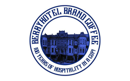 BERRY HOTEL BRAND COFFEE 100 YEARS OF HOSPITALITY IN A CUP! trademark