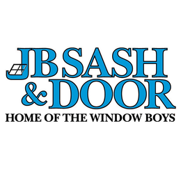 JB SASH & DOOR; HOME OF THE WINDOW BOYS trademark