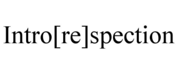 INTRO[RE]SPECTION trademark