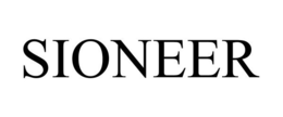 SIONEER trademark