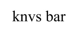 KNVS BAR trademark