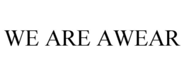 WE ARE AWEAR trademark
