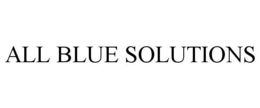 ALL BLUE SOLUTIONS trademark