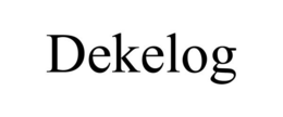 DEKELOG trademark