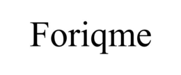 FORIQME trademark