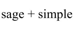 SAGE + SIMPLE trademark