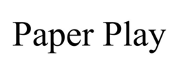 PAPER PLAY trademark