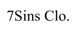 7SINS CLO. trademark