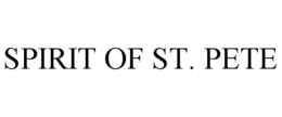 SPIRIT OF ST. PETE trademark