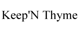 KEEP'N THYME trademark