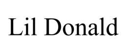 LIL DONALD trademark