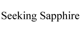 SEEKING SAPPHIRE trademark