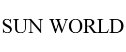 SUN WORLD trademark