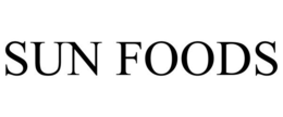 SUN FOODS trademark