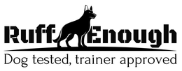 RUFF ENOUGH DOG TESTED, TRAINER APPROVED trademark
