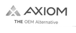 X AXIOM THE OEM ALTERNATIVE trademark