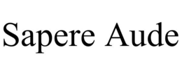 SAPERE AUDE trademark