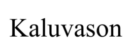 KALUVASON trademark