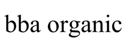 BBA ORGANIC trademark