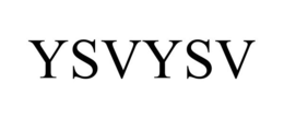 YSVYSV trademark