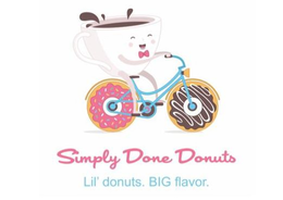 SIMPLY DONE DONUTS LIL' DONUTS. BIG FLAVOR. trademark