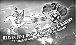 HEAVEN SENT GOURMET COOKIES & BAKERY "A TOUCH OF GOODNESS STRAIGHT FROM HEAVEN" trademark