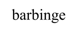 BARBINGE trademark