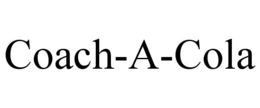 COACH-A-COLA trademark