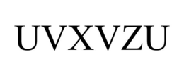 UVXVZU trademark