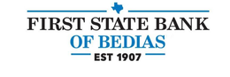 FIRST STATE BANK OF BEDIAS EST 1907 trademark