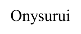 ONYSURUI trademark