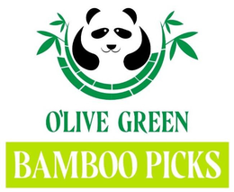 O'LIVE GREEN BAMBOO PICKS trademark
