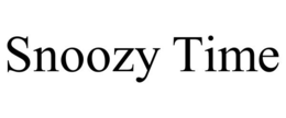 SNOOZY TIME trademark