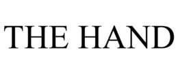 THE HAND trademark