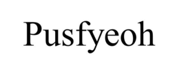 PUSFYEOH trademark