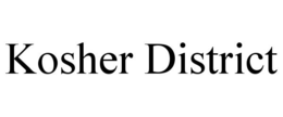 KOSHER DISTRICT trademark