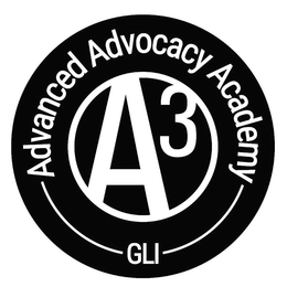 ADVANCED ADVOCACY ACADEMY A3 GLI trademark
