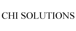 CHI SOLUTIONS trademark