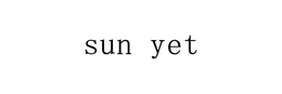 SUN YET trademark