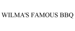 WILMA'S FAMOUS BBQ trademark
