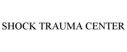 SHOCK TRAUMA CENTER trademark