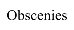 OBSCENIES trademark