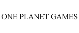 ONE PLANET GAMES trademark