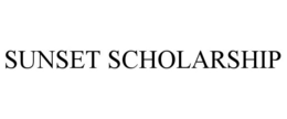 SUNSET SCHOLARSHIP trademark