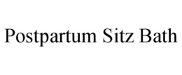 POSTPARTUM SITZ BATH trademark