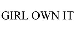 GIRL OWN IT trademark