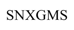 SNXGMS trademark